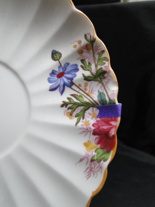 Spode Chelsea Garden, Multicolored Florals: Cup & Saucer Set, 2 1/8", As Is
