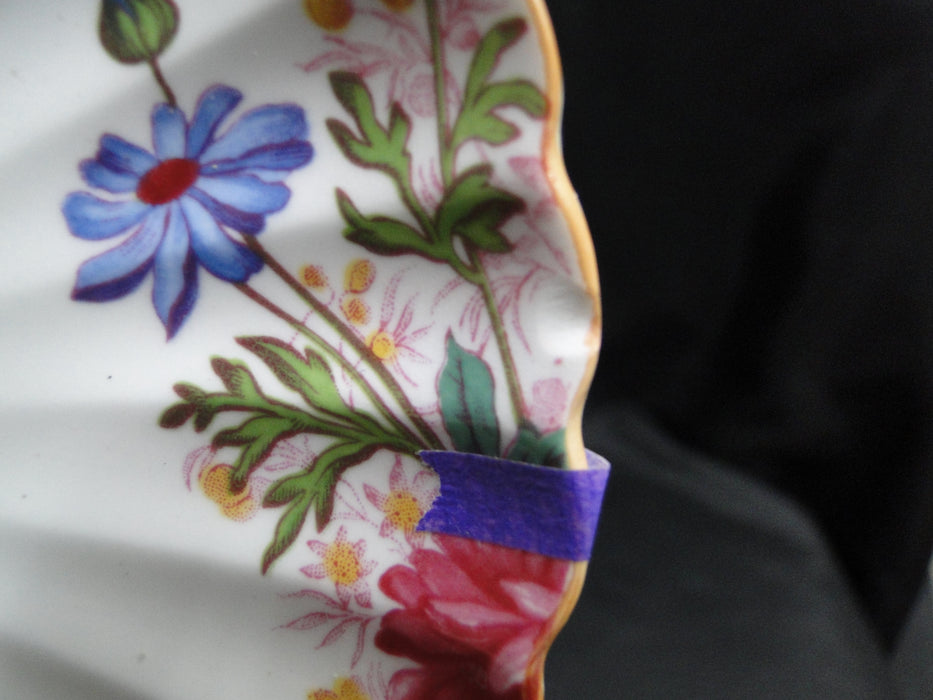 Spode Chelsea Garden, Multicolored Florals: Cup & Saucer Set, 2 1/8", As Is