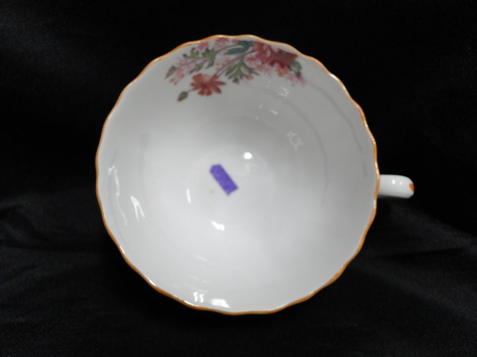 Spode Chelsea Garden, Multicolored Florals: Cup & Saucer Set, 2 1/8", As Is