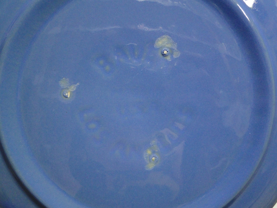 Bauer Ring Delph Blue (Old): Luncheon Plate, 9 3/8"