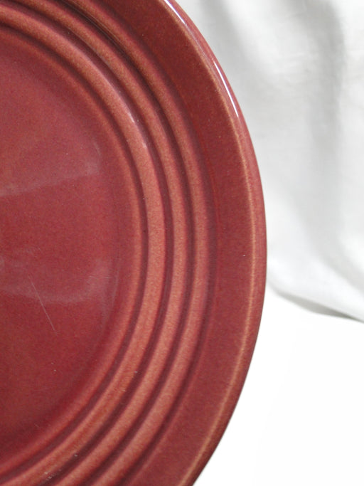 Bauer Ring Burgundy (Old): Luncheon Plate, 9 3/8"