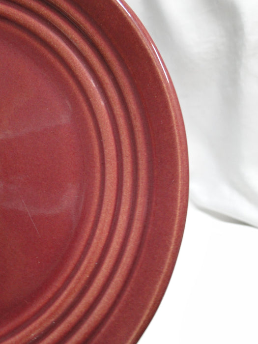 Bauer Ring Burgundy (Old): Luncheon Plate, 9 3/8"