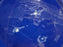 Bauer Ring Cobalt Blue (Old): Luncheon Plate, 9 3/8", Utensil Marks
