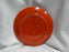 Bauer Ring Orange (Old): Luncheon Plate, 9 3/8", Utensil Marks