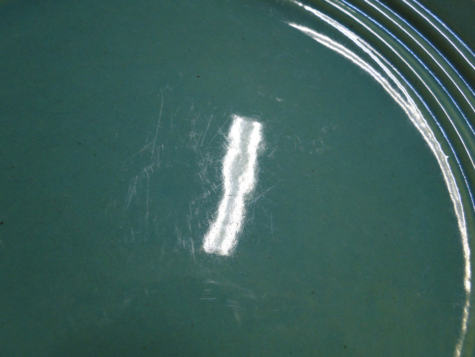 Bauer Ring Jade (Green) (Old): Luncheon Plate, 9 3/8", As Is