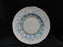 Coalport Harebell Turquoise, Flowers, Gold Trim: Bread Plate (s), 6 1/8" Crazing