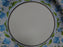 Coalport Harebell Turquoise, Flowers, Gold Trim: Bread Plate (s), 6 1/8" Crazing