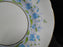 Coalport Harebell Turquoise, Flowers, Gold Trim: Bread Plate (s), 6 1/8" Crazing