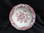 Crown Ducal Bristol Pink, Flowers & Birds: Cereal Bowl, 6 3/4", As Is
