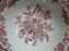 Crown Ducal Bristol Pink, Flowers & Birds: Cereal Bowl, 6 3/4", As Is