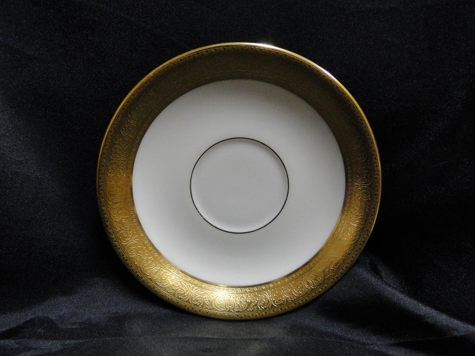 Lenox Westchester, Gold Encrusted Band: Cup & Saucer Set (s), 2 1/8" Tall