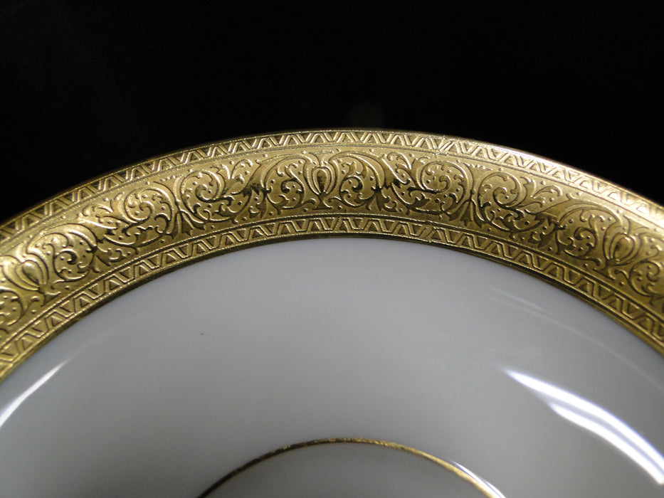 Lenox Westchester, Gold Encrusted Band: Cup & Saucer Set (s), 2 1/8" Tall