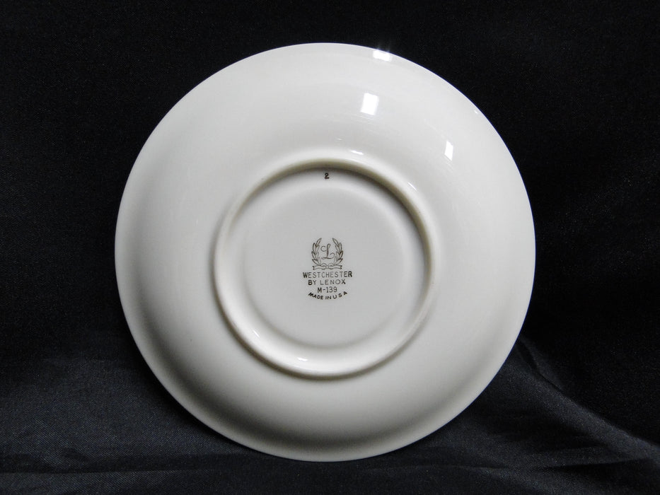 Lenox Westchester, Gold Encrusted Band: Cup & Saucer Set (s), 2 1/8" Tall