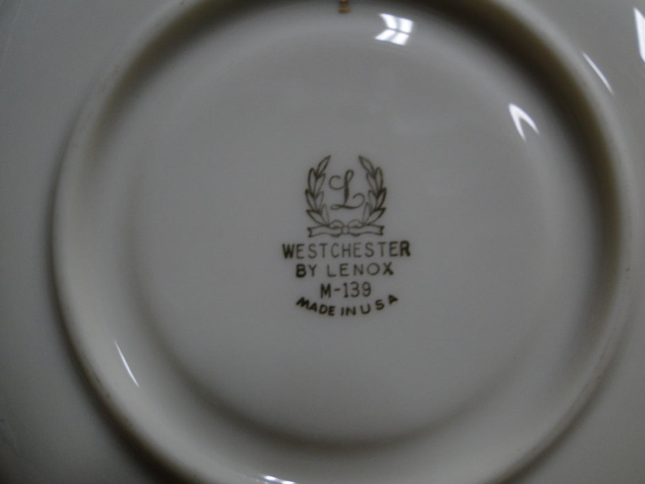 Lenox Westchester, Gold Encrusted Band: Cup & Saucer Set (s), 2 1/8" Tall