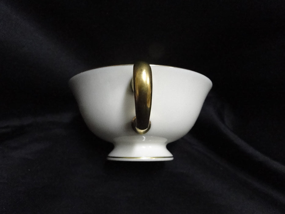 Lenox Westchester, Gold Encrusted Band: Cup & Saucer Set (s), 2 1/8" Tall