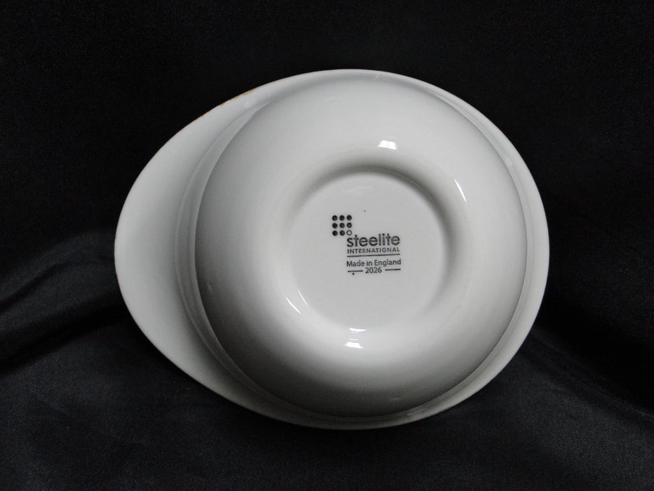 Steelite Craft, England: NEW White Freestyle Bowl (s), 7" x 2 1/4" Tall