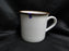 Dansk Brown Mist, Brown Trim, Speckles: Cup Only, 3", As Is