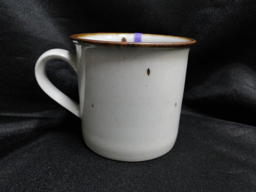 Dansk Brown Mist, Brown Trim, Speckles: Cup Only, 3", As Is