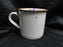 Dansk Brown Mist, Brown Trim, Speckles: Cup Only, 3", As Is