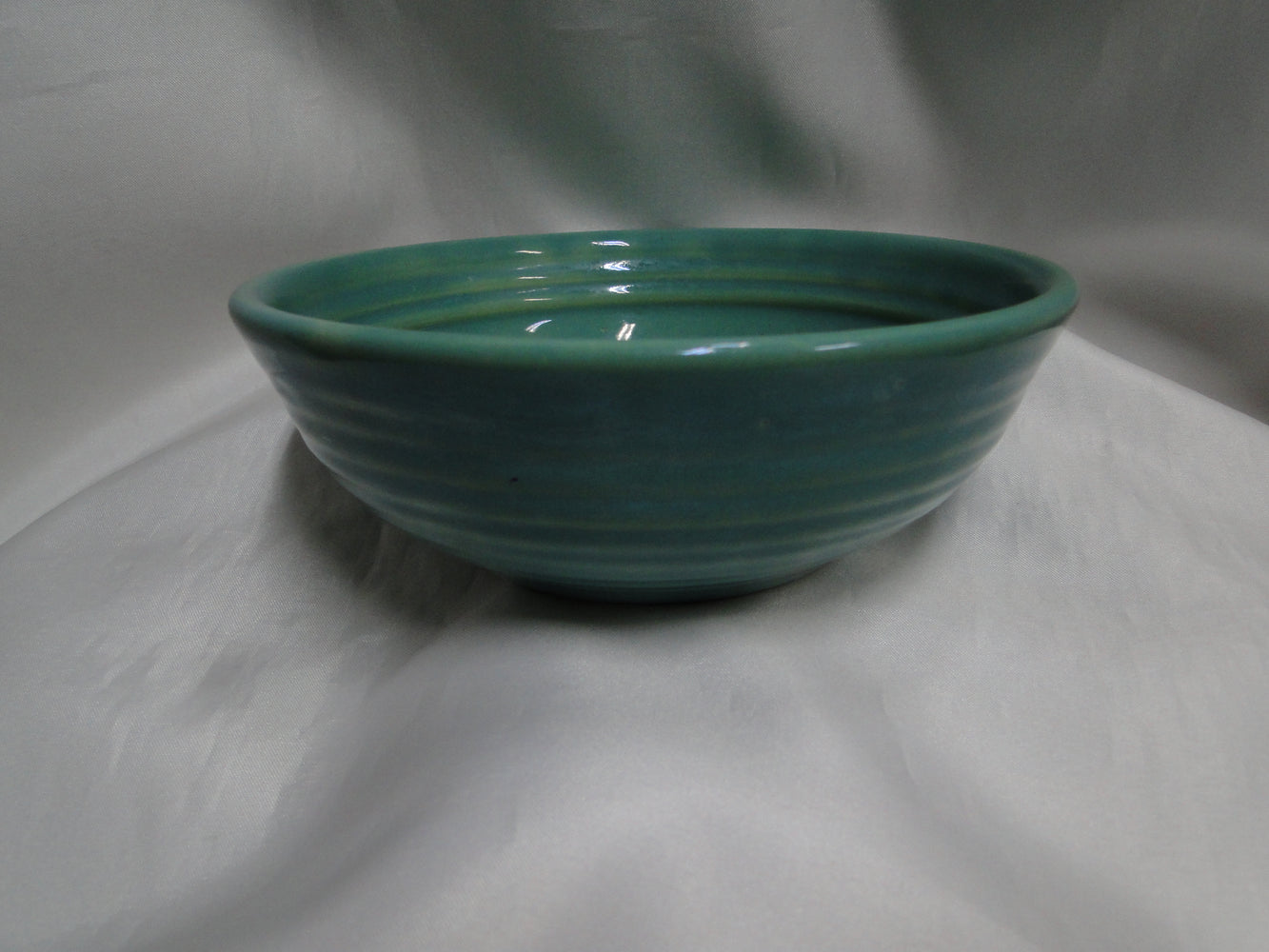 Ring Jade (Green) (Old), Bauer: Cereal Bowl, 6 1/2" x 2 3/8" Tall