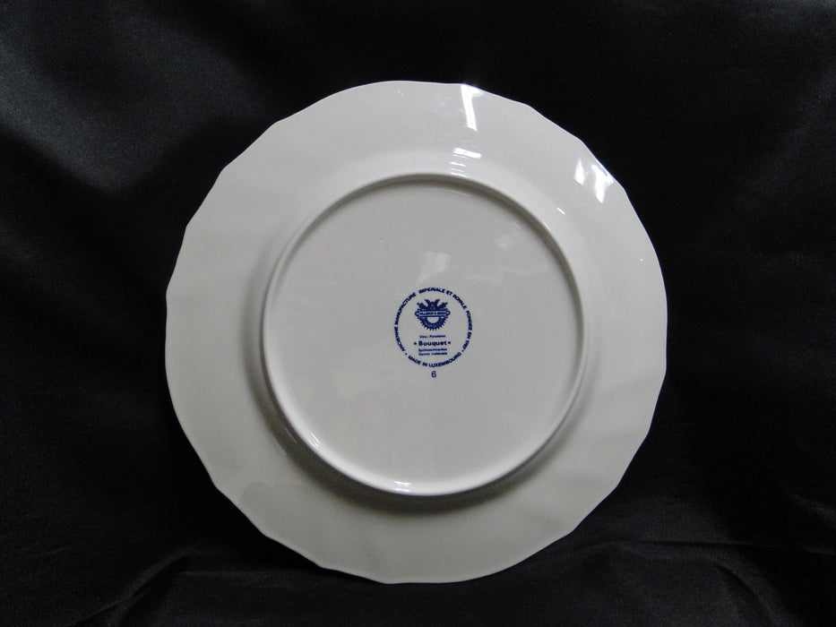 Villeroy & Boch Bouquet, Flowers, Insects: Luncheon Plate (s) #6, 9 3/8"