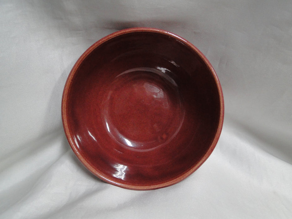 Ring Burgundy (Old), Bauer: Fruit Bowl, 5" x 2 1/8" Tall