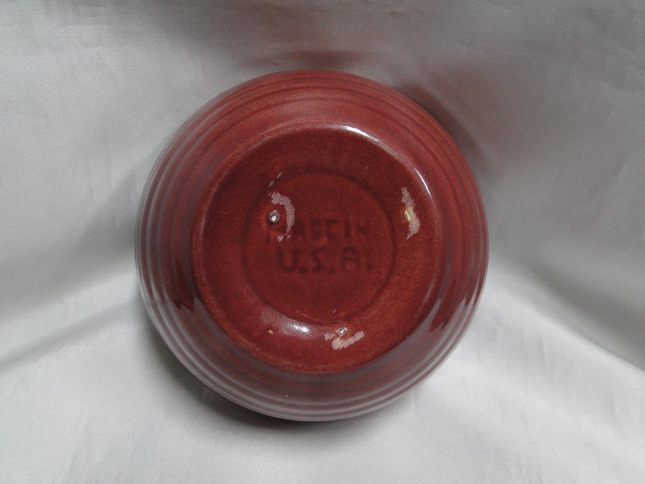 Ring Burgundy (Old), Bauer: Fruit Bowl, 5" x 2 1/8" Tall