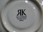 Roy Kirkham, White w/ Redoute Roses: Cup & Saucer Set, 2 7/8", Gold Trim