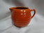 Ring Orange (Old), Bauer: Creamer / Cream Pitcher, 3 1/4" Tall