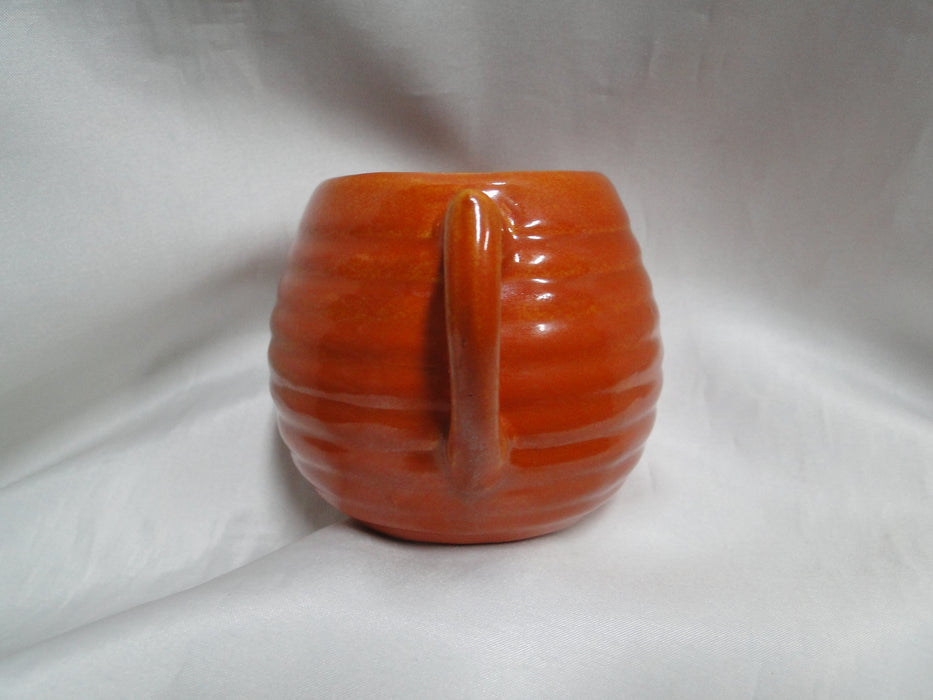 Ring Orange (Old), Bauer: Creamer / Cream Pitcher, 3 1/4" Tall