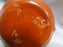 Ring Orange (Old), Bauer: Creamer / Cream Pitcher, 3 1/4" Tall