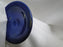 Ring Cobalt Blue, Bauer: Sugar Bowl & Lid, 4" Tall, Flaw