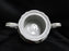 White w/ Pink Moss Rose, Gold Trim: Sugar Bowl & Lid, 3 7/8" Tall