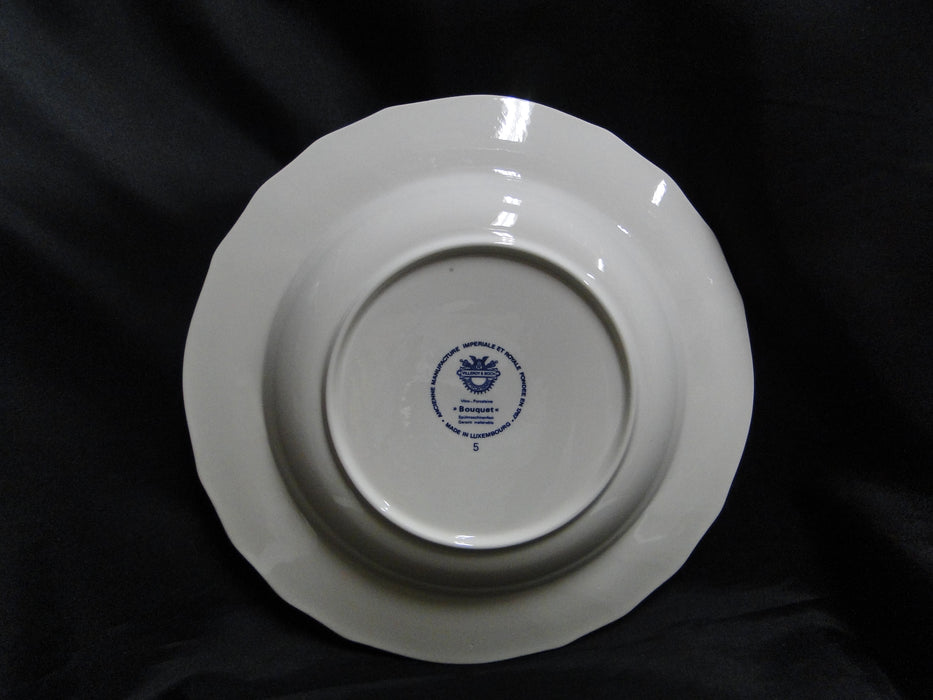 Villeroy & Boch Bouquet, Flowers, Insects: Rim Soup Bowl (s) #5, 9" x 1.5"
