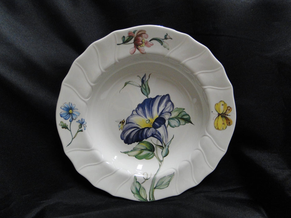 Villeroy & Boch Bouquet, Flowers, Insects: Rim Soup Bowl (s) #6, 9" x 1 1/2"