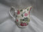 Coastline Imports Gracie China Pink Roses on Pale Yellow: Creamer, 4"