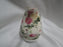 Coastline Imports Gracie China Pink Roses on Pale Yellow: Creamer, 4"