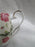 Coastline Imports Gracie China Pink Roses on Pale Yellow: Creamer, 4"