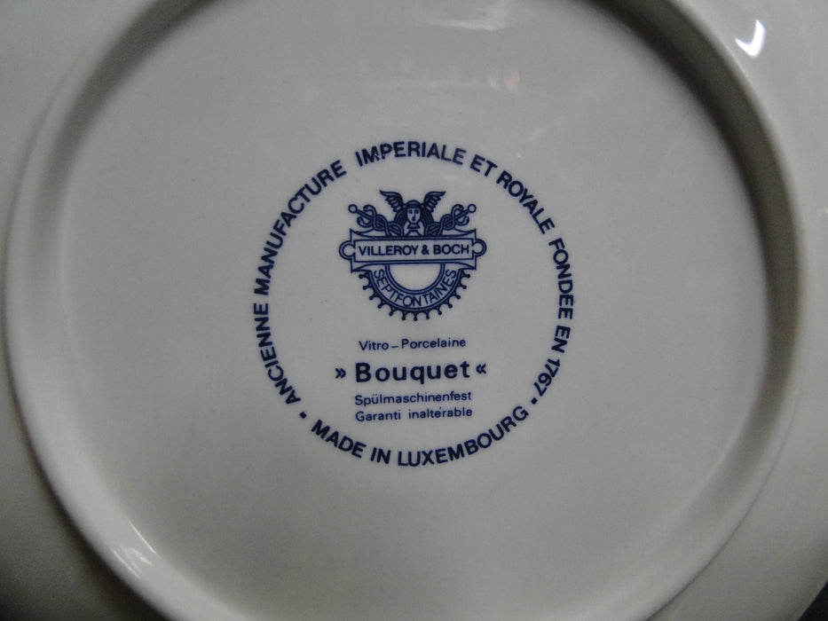 Villeroy & Boch Bouquet, Flowers, Insects: 2 5/8" Blue Cup Only, No Saucer