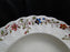 Spode Wicker Dale, Floral on Chelsea Wicker: Rim Soup Bowl, 7 3/4",  Crazing