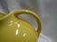 Solid Yellow Pottery, USA: Round Serving Pitcher, 7" Tall