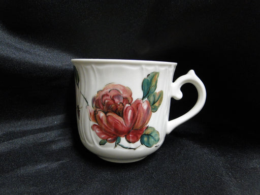Villeroy & Boch Bouquet, Flowers, Insects: Red Cup & Saucer Set (s), 2 5/8", 6oz