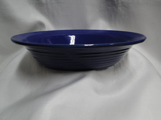 Bauer Ring Cobalt Blue (Old): Oval Serving Bowl, 10 3/4" x 2 3/4" Tall, Flaw
