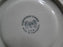 Flintridge Crissy Rose, Blue Flowers, Platinum Trim: 5 3/4" Saucer Only