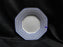 Fitz & Floyd Pin Stripe Blue: 5 3/4" Saucer Only, No Cup, As Is