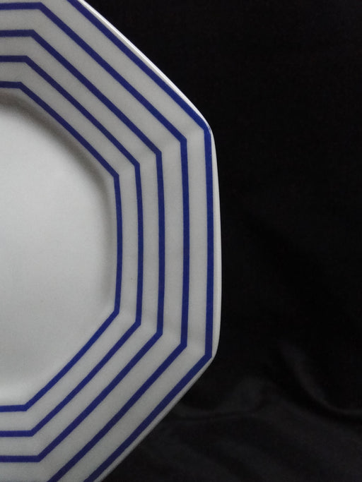 Fitz & Floyd Pin Stripe Blue: 5 3/4" Saucer Only, No Cup, As Is