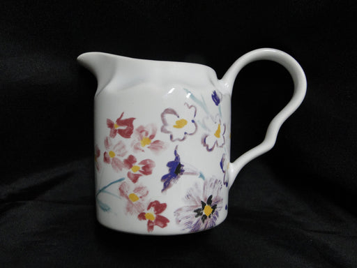 222 Fifth Garden Beauty, Multicolored Florals: Creamer (s), 3 7/8"