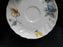 Villeroy & Boch Bouquet, Flowers, Insects: 4 5/8" Demitasse Saucer (s), No Cup