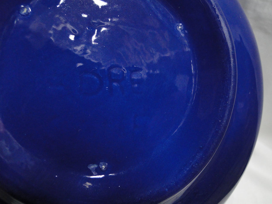 Ring Cobalt Blue, Bauer: Mixing Bowl, 8 5/8" x 4 1/4" Tall, Flaw
