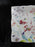 222 Fifth Garden Beauty, Multicolored Florals: Square Salad Plate (s), 8"